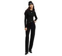 KARL LAGERFELD JEANS, Donna, Denim Dritto A Vita Alta, Gamba Dritta, Nero, 2630