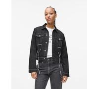 Karl Lagerfeld Jeans A4w14012 Denim Jacket Nero M Donna