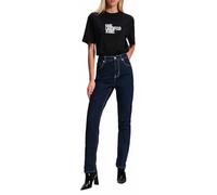 KARL LAGERFELD JEANS, Donna, Denim Affusolato A Vita Alta, Gamba Affusolata, Blu, 2532