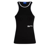 Karl Lagerfeld Jeans Donna Milano Racer Tank Black M