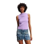 KARL LAGERFELD JEANS, Donna, Top In Maglia, Slim Fit, Viola, M