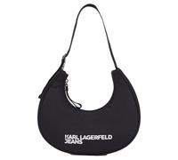 KARL LAGERFELD JEANS Donne Essential Nylon Moon Bag Nero One size