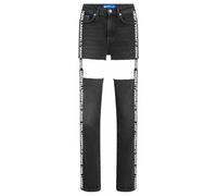 Karl Lagerfeld Jeans Donne High Rise Straight Cut out Denim