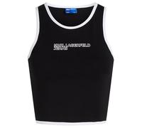Karl Lagerfeld Jeans Donne Outline Logo Top