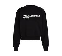 KARL LAGERFELD JEANS DA Donna, con Logo Regular Essential, Neri, Taglia L