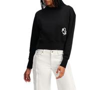 KARL LAGERFELD JEANS Donne Regular Logo Sweatshirt Nero XL
