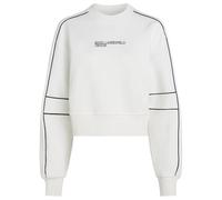 Karl Lagerfeld Jeans Donne Relaxed Crop Piping Sweatshirt