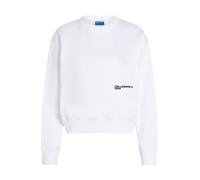 KARL LAGERFELD JEANS Felpa azzurro / orchidea / nero / bianco Donna KARL LAGERFELD JEANS L azzurro / orchidea / nero / bianco