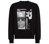 Karl Lagerfeld - KLJ Reg Karl Sweat - - Sweatshirts & Hoodies - Uomo - Nero - M