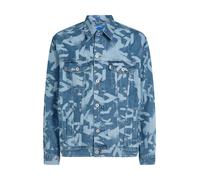 Karl Lagerfeld - Giacca in denim monogramma relaxed - - Jackets - Uomo - Blu - M