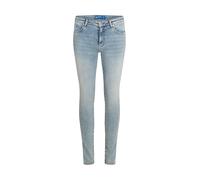 Jeans Karl Lagerfeld, Donna, Denim Skinny A Vita Alta Con Spacco, Gamba Skinny, Blu Brillante, 2430