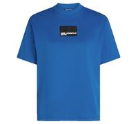 KARL LAGERFELD JEANS Klj Regular Short Sleeve Box Logo Tee, T-Shirt Donna, 1aa Klj Blu, M