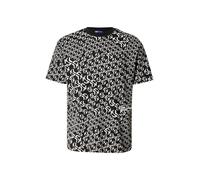 KARL LAGERFELD JEANS Maglietta nero / bianco, Taglia L