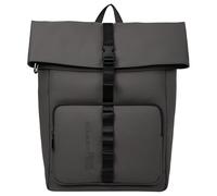 Karl Lagerfeld Jeans, Men's, Coated Pu Roll Top Backpack, Zaino Uomo, grigio, m