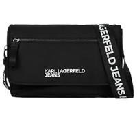 Karl Lagerfeld Jeans, Men's, Essential Nylon Messenger, Crossbody Uomo, Nero