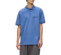 Karl Lagerfeld Jeans, Men's, Pique Polo, Regular Fit, Blu, L Uomo