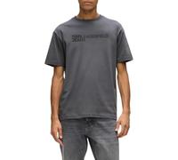 Karl Lagerfeld Jeans, Men's, Short Sleeve Essential Logo Tee, Regular Fit T-Shirt, Grigio, L Uomo