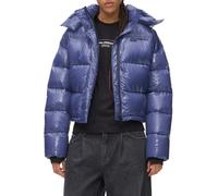 Karl Lagerfeld Jeans piumino donna in nylon lucido viola S