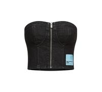 KARL LAGERFELD JEANS Top 'KLJ x Pietro Terzini' blu chiaro / nero Donna - Abbigliamento - Maglie e top - Top - Crop top KARL LAGERFELD JEANS XL