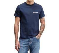 KARL LAGERFELD JEANS Uomini Slim Short Sleeve T-Shirt Black Iris XS