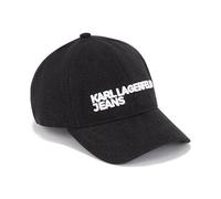 KARL LAGERFELD JEANS, Uomo, Cappellino In Denim Nero, Nero, One size