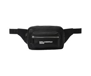 KARL LAGERFELD JEANS, Uomo, Marsupio Essential Grainy Pu, Nero, One size