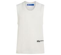 Karl Lagerfeld Jeans Gilet lavorato B2M18026 Bianco Uomo L