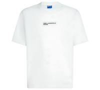 Karl Lagerfeld Jeans Uomo Regular Back Frame T-Shirt White M
