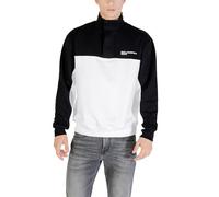 KARL LAGERFELD JEANS, Uomo, Felpa Con Mezza Zip Bloccata, Vestibilità Regolare, Multicolore, S