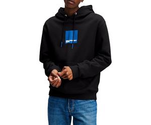 KARL LAGERFELD JEANS Uomo Regular Box Logo Hoodie Black M