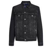 KARL LAGERFELD JEANS Uomo Regular Denim Jacket Grigio scuro slavato L