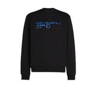 Karl Lagerfeld Jeans Uomo Regular Eclipse Logo Sweatshirt