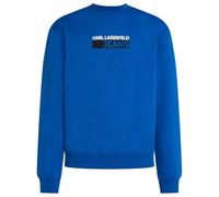 Karl Lagerfeld Jeans Uomo Regular Logo Sweatshirt KLJ Blue XL