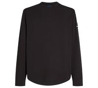 KARL LAGERFELD JEANS Uomo Regular Long Sleeve Curved Hem T-Shirt Nero L
