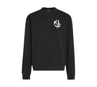 KARL LAGERFELD JEANS, Mens Regular Monogram Sweat, Regular Fit, Black, S, Nero, S