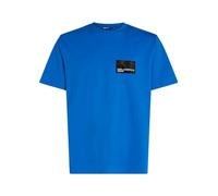 KARL LAGERFELD JEANS Uomo Regular Short Sleeve Logo T-Shirt KLJ Blue L