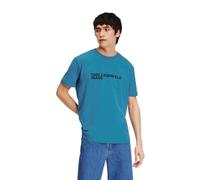 KARL LAGERFELD JEANS Uomo Regular Short Sleeve T-Shirt Hydro M