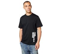 Karl Lagerfeld Jeans Uomo Regular Vertical Logo T-Shirt Black L