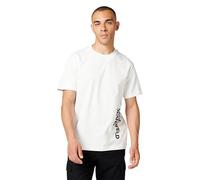 Karl Lagerfeld Jeans Regular Vertical Logo Tee T-Shirt, Bianco, M Uomo