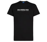 Karl Lagerfeld Jeans Uomo Slim Short Sleeve Reflection T-Shirt Black M