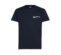 KARL LAGERFELD JEANS Uomo Slim Short Sleeve T-Shirt Black Iris L