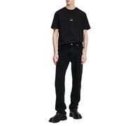 KARL LAGERFELD JEANS Uomo Straight Denim Washed Black 2932