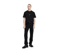 KARL LAGERFELD JEANS Uomo Straight Denim Washed Black 3134