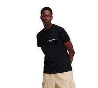 Jeans Karl Lagerfeld, Uomo, T-Shirt con Logo Essenziale A Maniche Corte Slim, vestibilità Slim, Nero, L