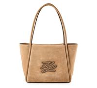 Karl Lagerfeld K/Autograph Borsa a spalla Vera Pelle 30 cm marrone