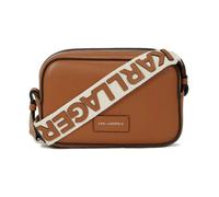 Karl Lagerfeld - K/Circle Perforated Crossbody Bag - -Bags -Donna -Marrone -ONE SIZE