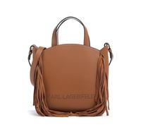 Karl Lagerfeld K/Circle Small Borsa a mano marrone, pelle bovina, donna