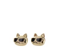 Karl Lagerfeld - K/Ikonik 2.0 Choupette Studs - -Accessories -Donna -Giallo -ONE SIZE
