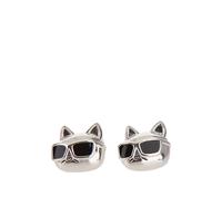 Karl Lagerfeld - K/Ikonik 2.0 Choupette Studs - -Accessories -Donna -Grigio -ONE SIZE