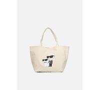 Karl Lagerfeld - K/Ikonik 2.0 K&C Canv Shopper Bianco - Borse T.U Bianco